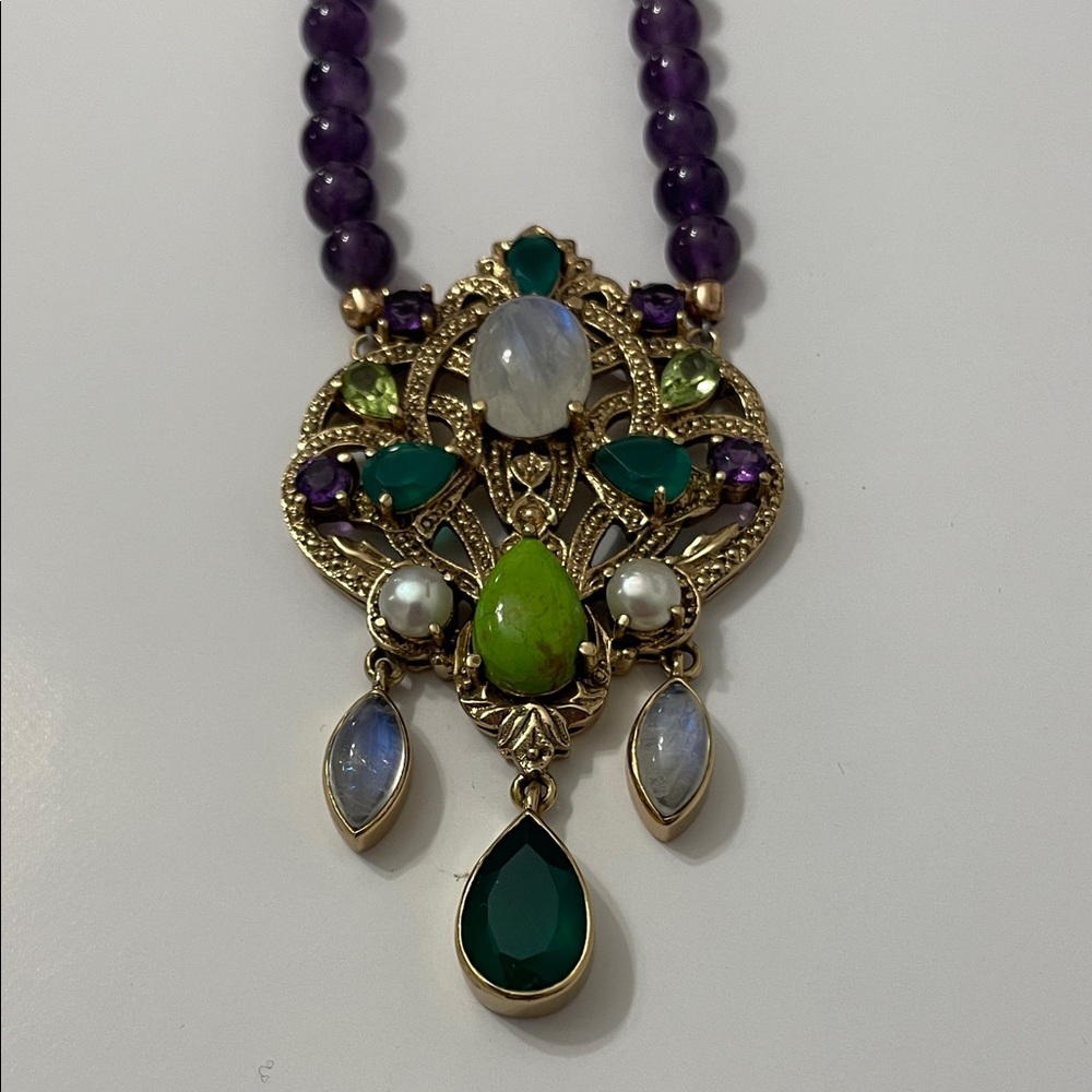 Nicky Butler “Raj Collection” Beaded Necklace - Picture 8 of 12